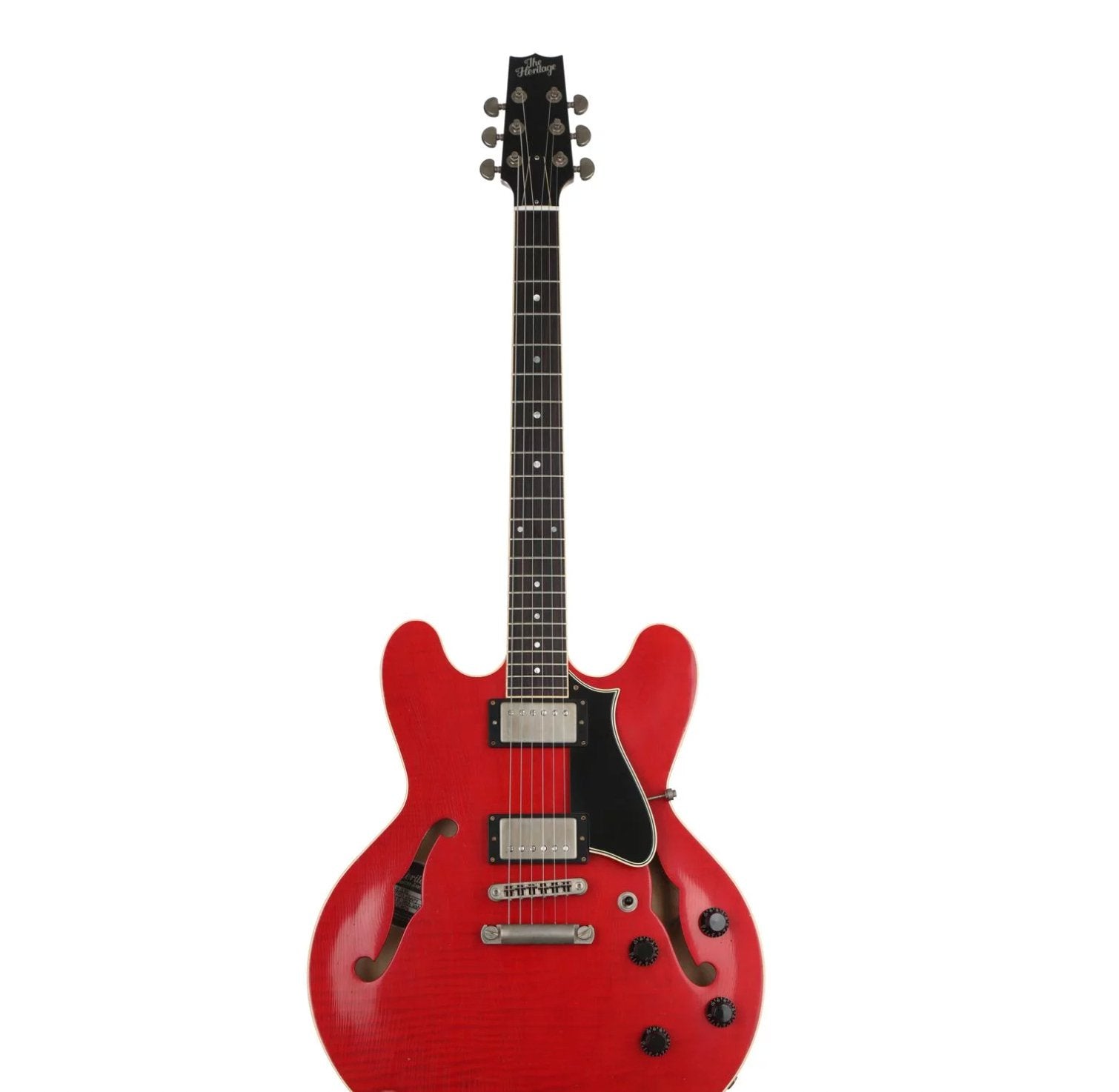 Heritage - Standard H - 535 Hollow Electric Guitar with case - Cherry red Artisan Aged finish - La Boîte Musicale - Electric Guitars - Heritage - 