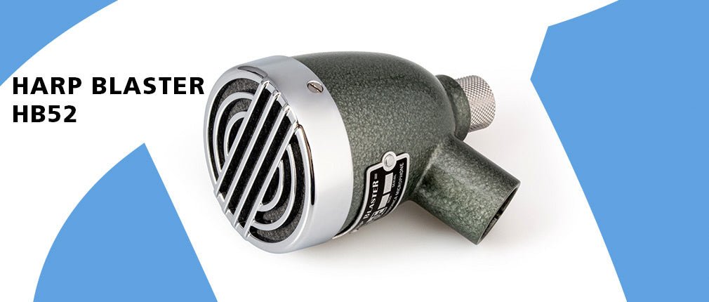 Hohner - Harp Blaster HB52 Dynamic Harmonica Microphone - La Boîte Musicale - Microphones - Hohner - 