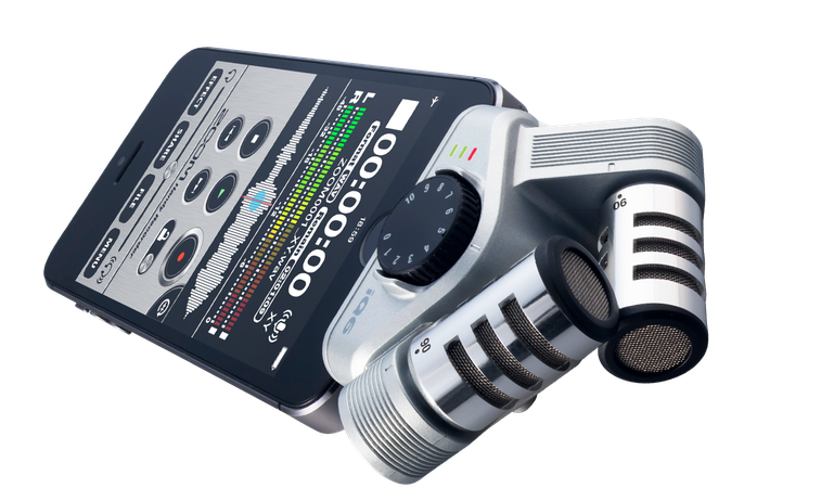 Zoom - iQ6 XY Stereo Microphone