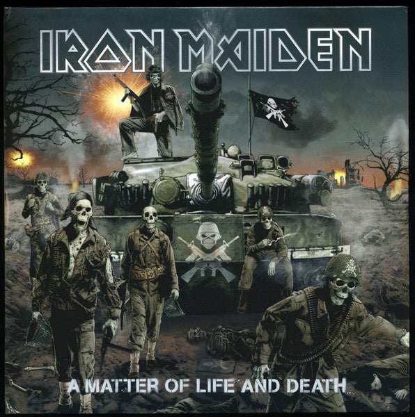 Iron Maiden - A Matter Of Life And Death - 2XLP - La Boîte Musicale - Vinyl Records - Vinyl Records - 