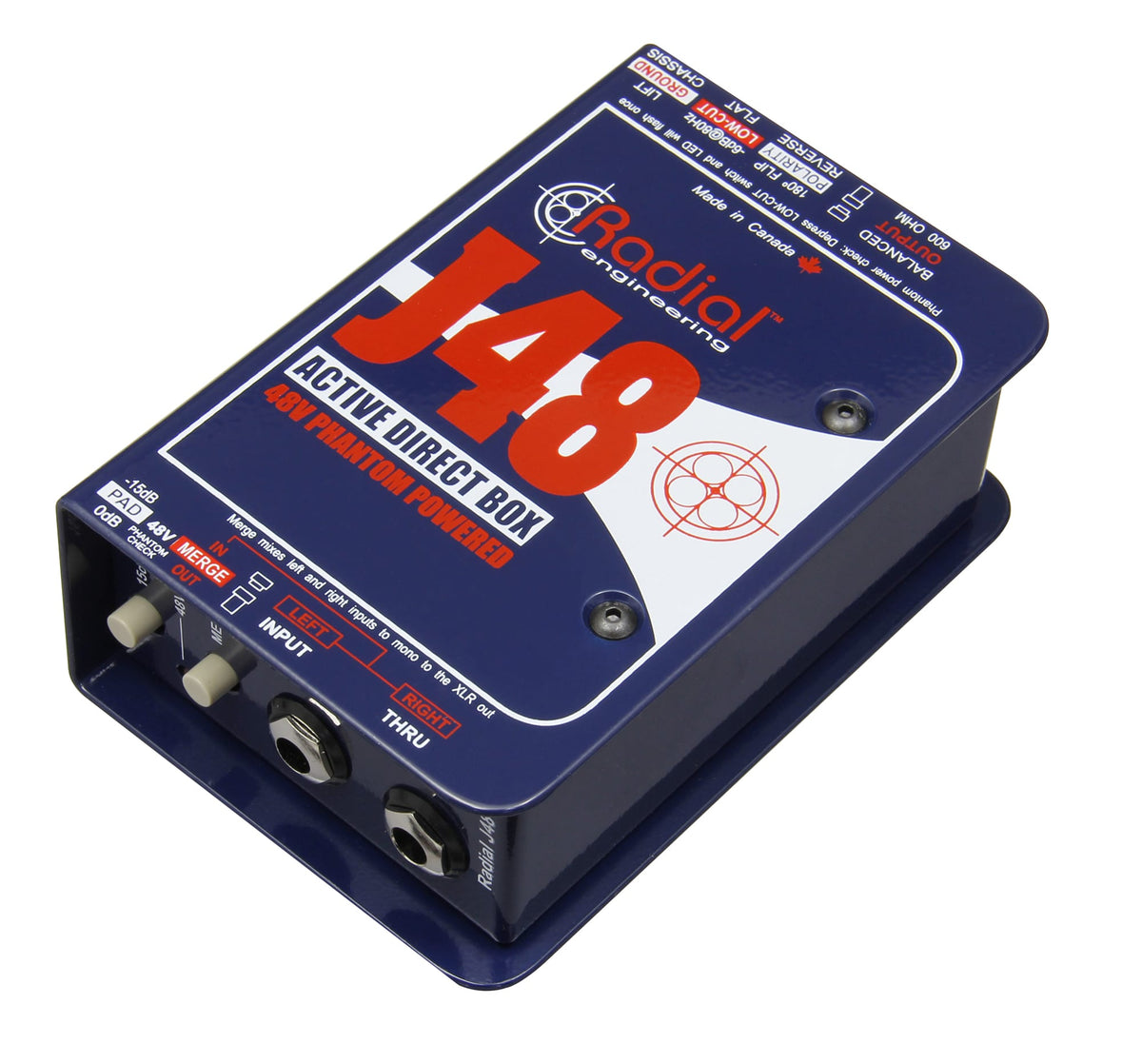 Radial J48 - Premium Active DI - product view 2