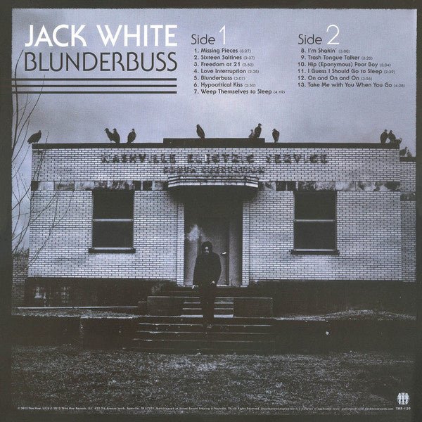 Jack White - Blunderbuss - La Boîte Musicale - Vinyl Records - Vinyl Records - 