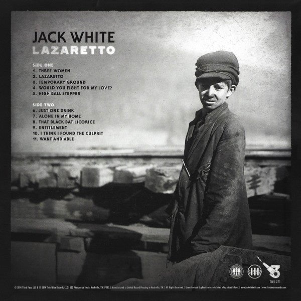 Jack White - Lazaretto - La Boîte Musicale - Vinyl Records - Vinyl Records - 