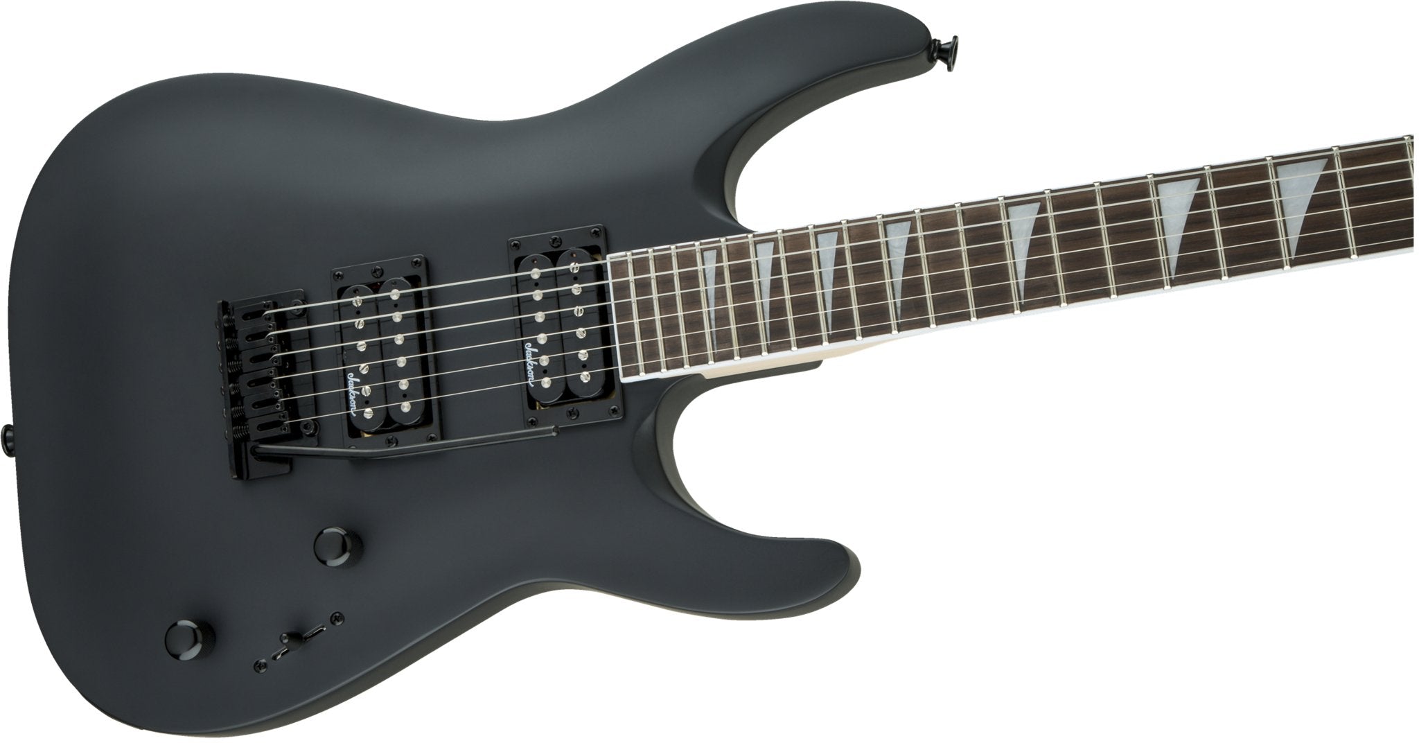 Jackson - JS Series Dinky™ Arch Top JS22 DKA - Amaranth Fingerboard - Satin Black - La Boîte Musicale - Electric Guitars - Jackson - 