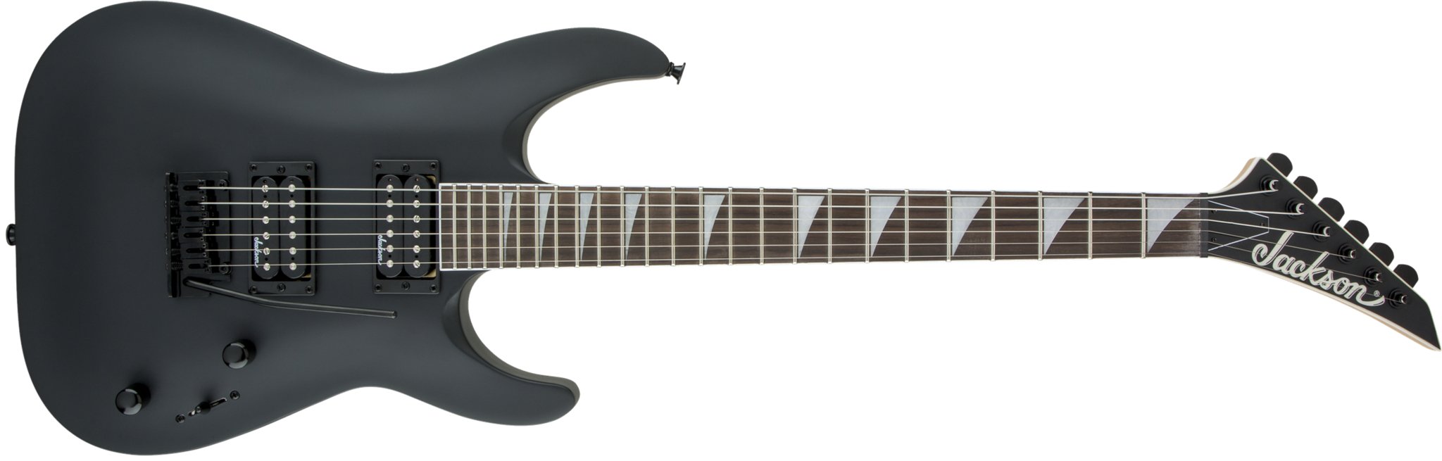 Jackson - JS Series Dinky™ Arch Top JS22 DKA - Amaranth Fingerboard - Satin Black - La Boîte Musicale - Electric Guitars - Jackson - 