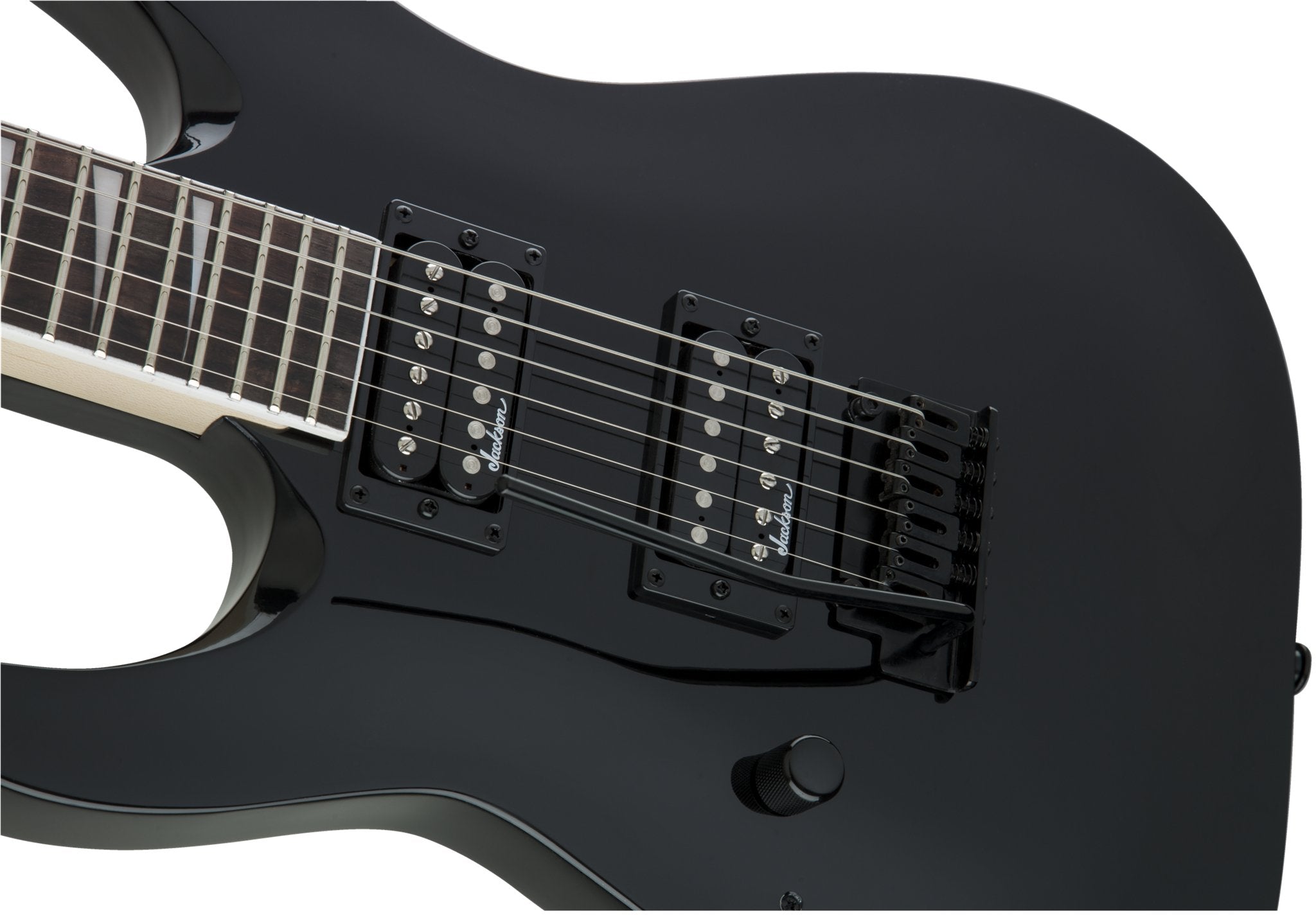 Jackson - JS Series Dinky® Arch Top JS22 DKA LH - Amaranth Fingerboard - Gloss Black - La Boîte Musicale - Electric Guitars - Jackson - 