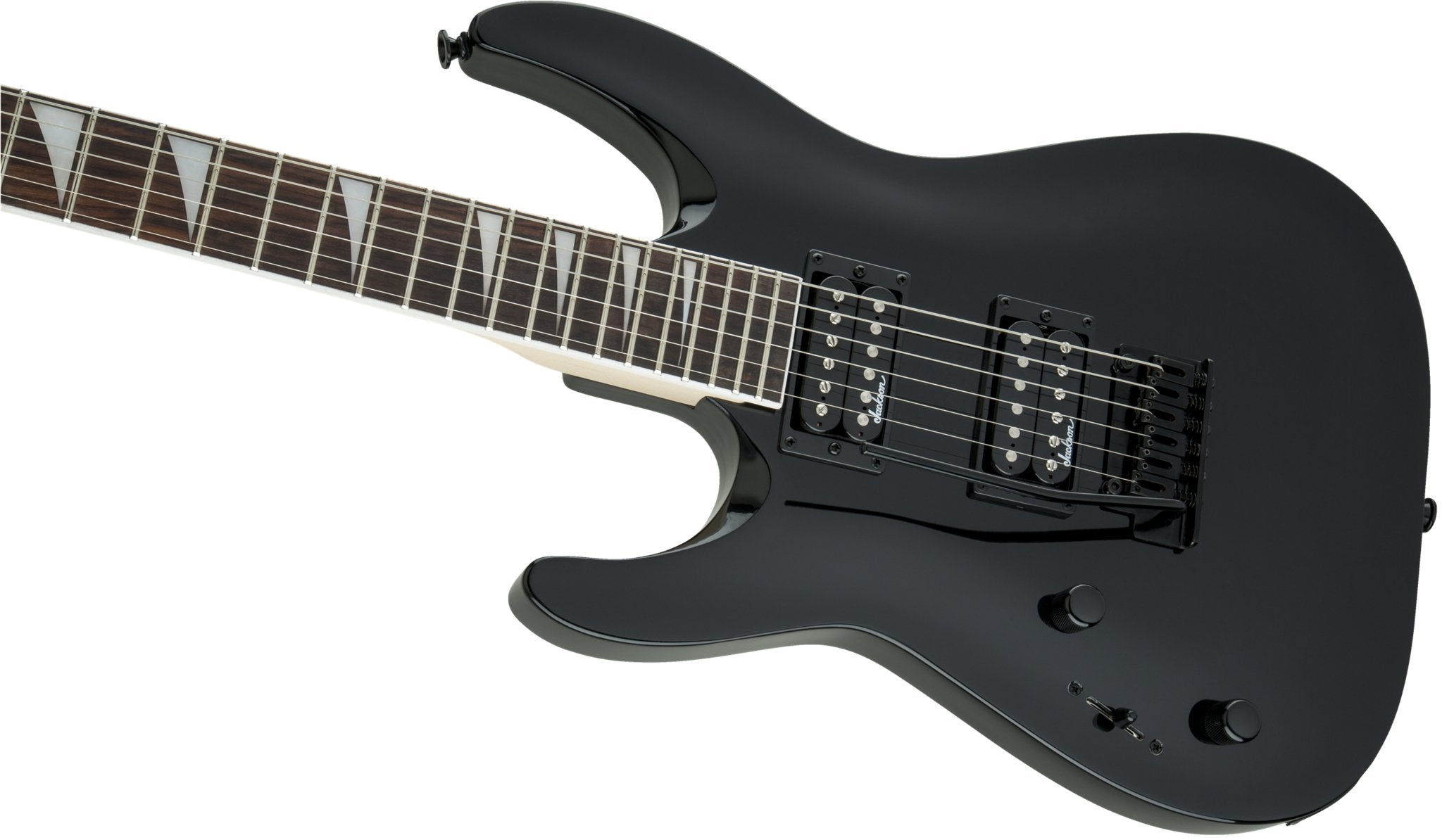 Jackson - JS Series Dinky® Arch Top JS22 DKA LH - Amaranth Fingerboard - Gloss Black - La Boîte Musicale - Electric Guitars - Jackson - 