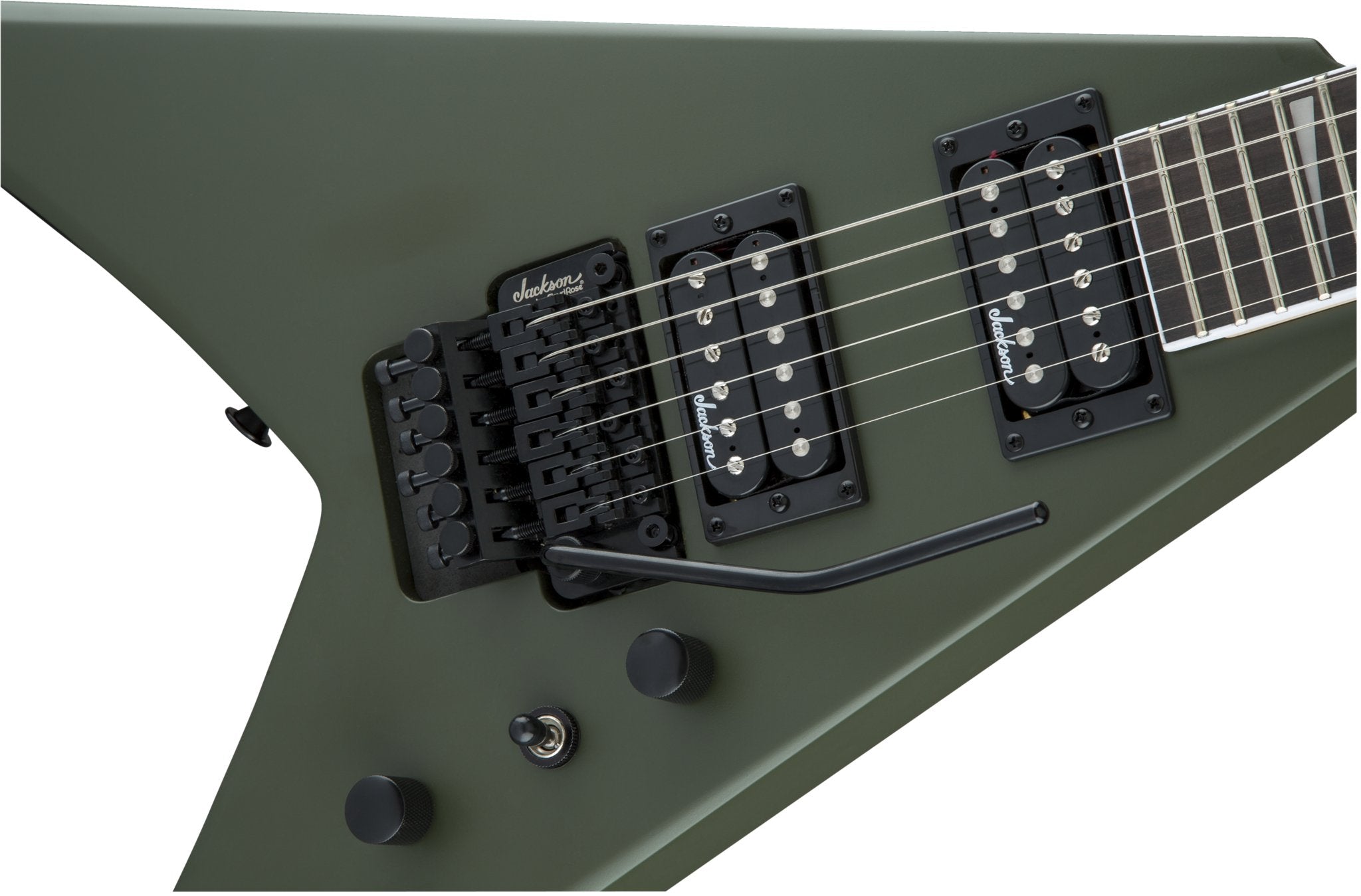 Jackson - JS Series King V™ JS32 - Amaranth Fingerboard - Matte Army Drab - La Boîte Musicale - Electric Guitars - Jackson - 