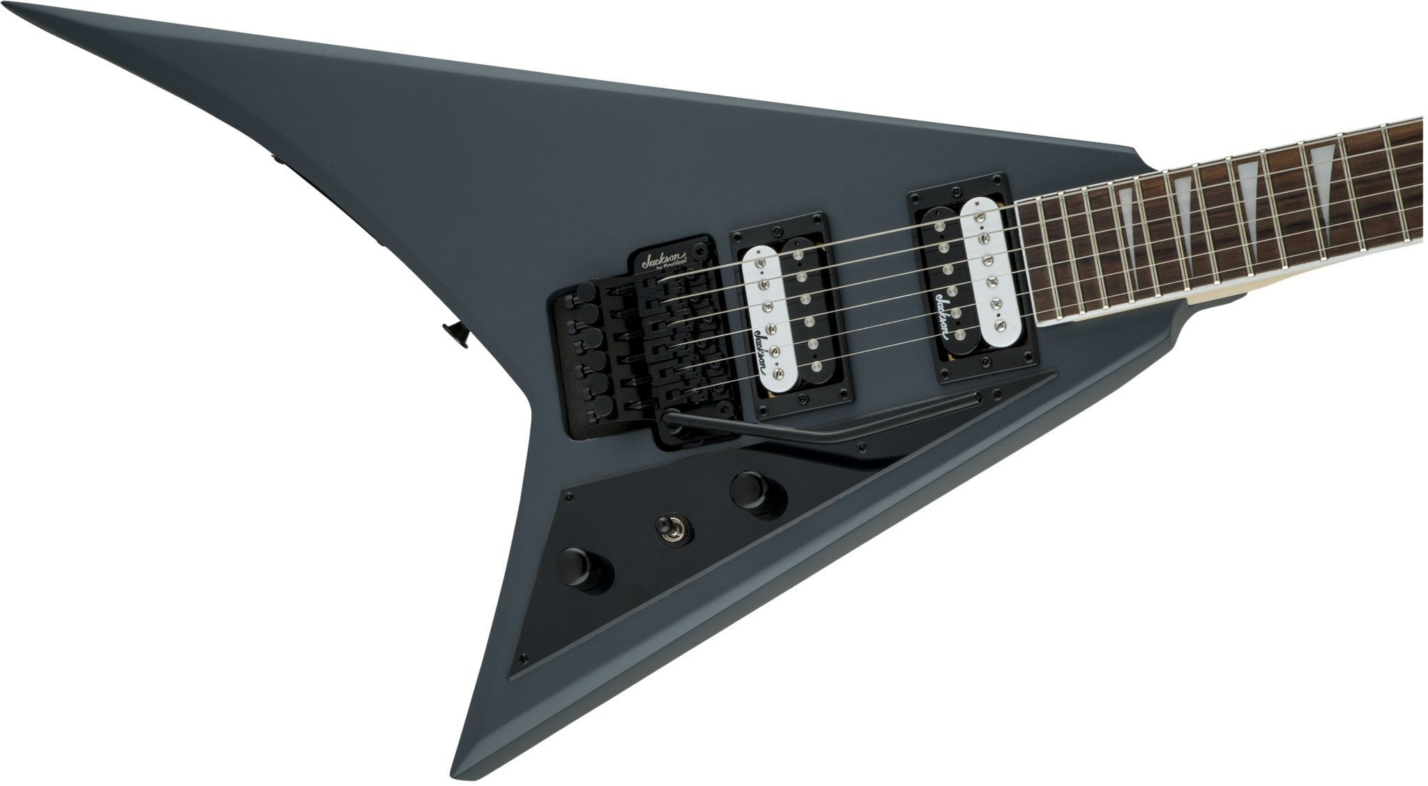 Jackson JS Series rhoads JS32 Satin gray - La Boîte Musicale - Electric Guitars - Jackson - 