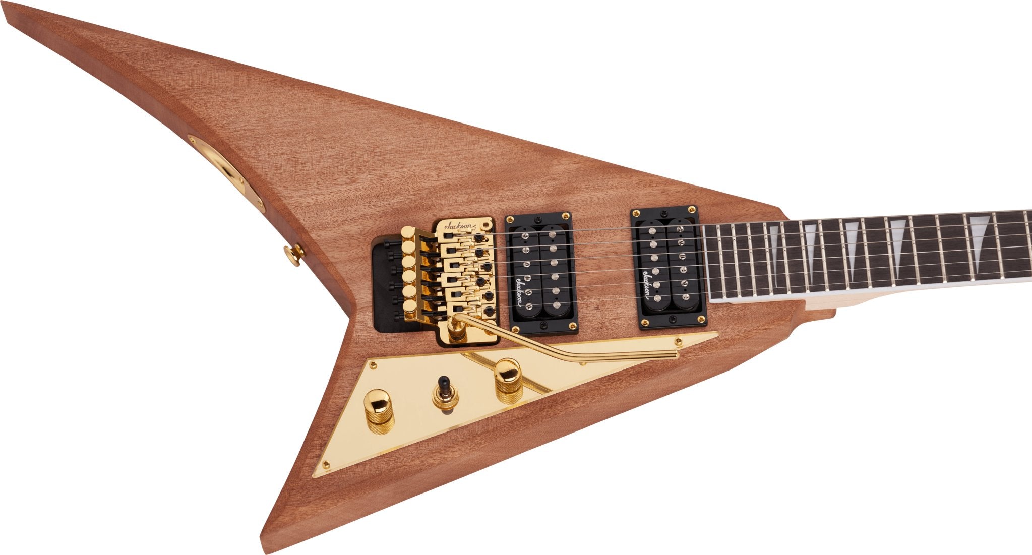 Jackson - JS Series Rhoads MAH JS32 - Amaranth Fingerboard - Natural - La Boîte Musicale - Electric Guitars - Jackson - 