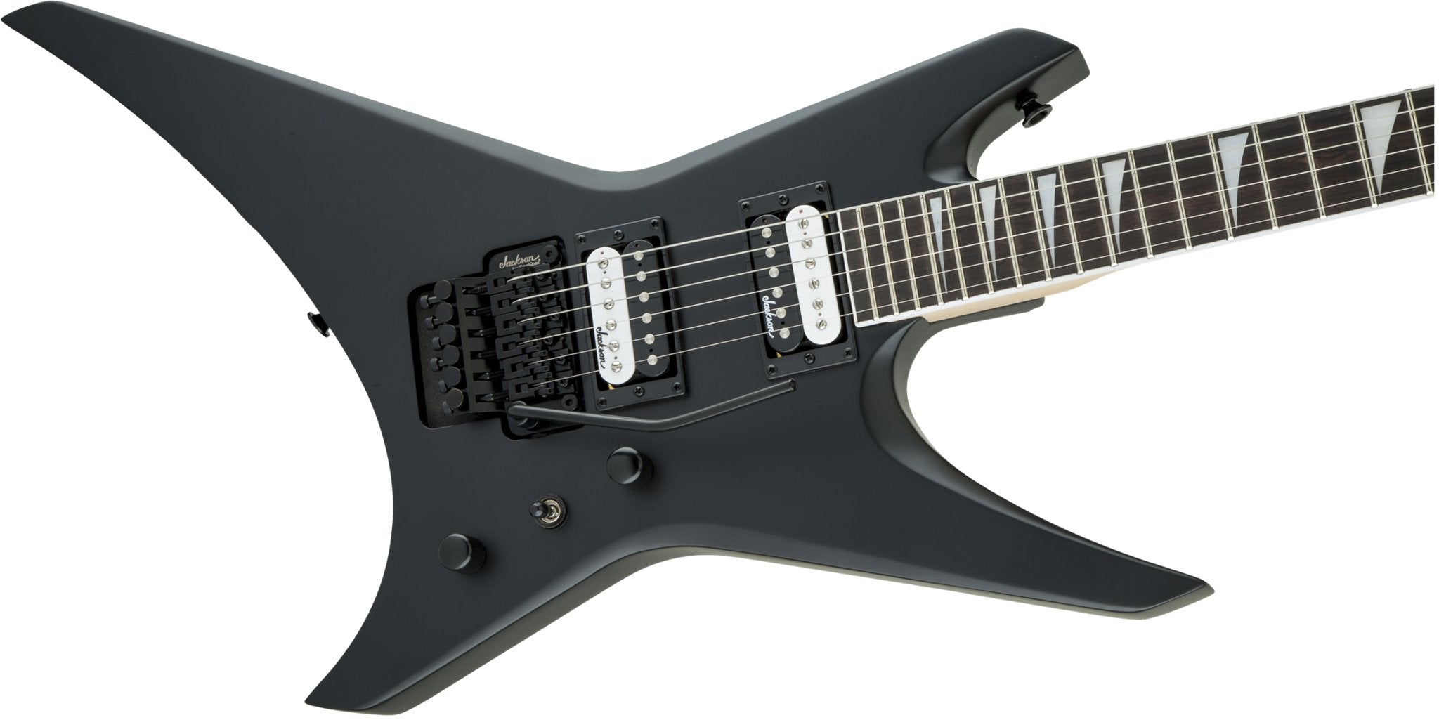 Jackson - JS Series Warrior™ JS32 - Amaranth Fingerboard - Satin Black - La Boîte Musicale - Electric Guitars - Jackson - 