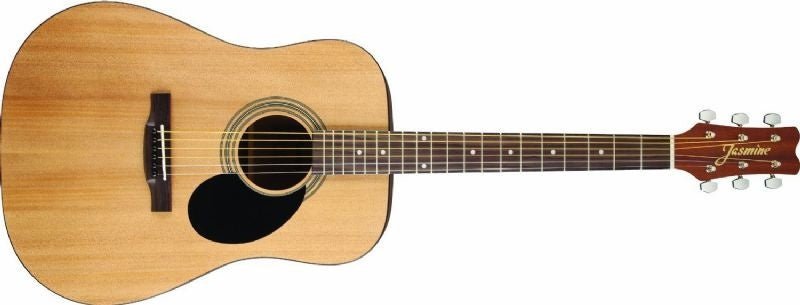 Jasmine Dreadnought Acoustic Guitar - Natural S35 - La Boîte Musicale - Acoustic Guitars - Jasmine - 