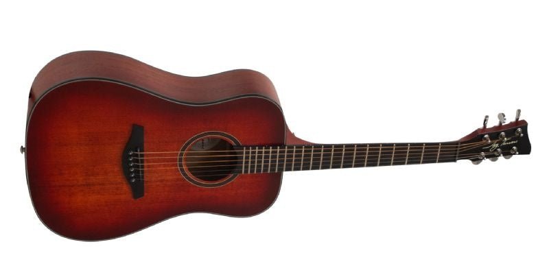 Jay Turser - 3/4 Acoustic Guitar - Satin Red - La Boîte Musicale - Acoustic Guitars - Jay Turser - 