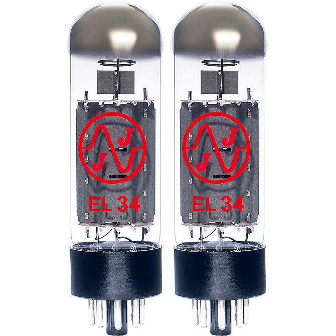 JJ Electronic EL34 Matched Pair Tubes (2) - La Boîte Musicale - Tubes - JJ Electronic - 