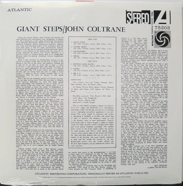 John Coltrane - Giant Steps - La Boîte Musicale - Vinyl Records - Vinyl Records - 