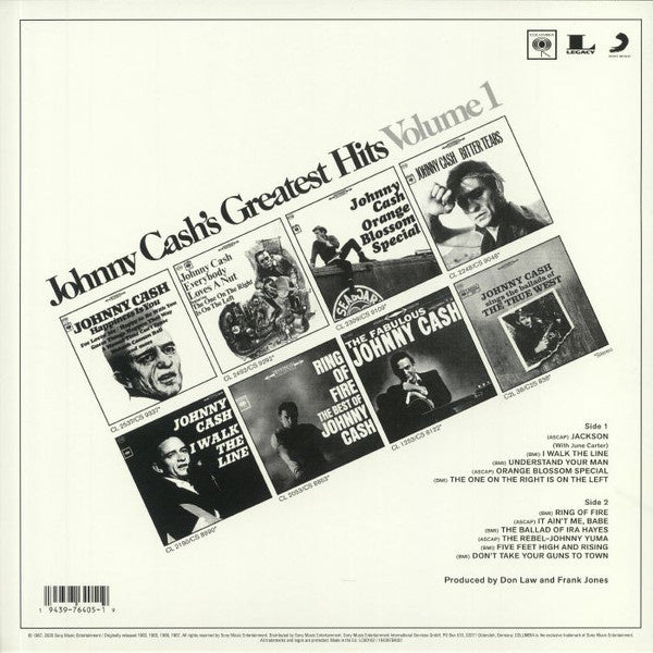 Johnny Cash - Johnny Cash's Greatest Hits Vol. 1 - La Boîte Musicale - Vinyl Records - Vinyl Records - 