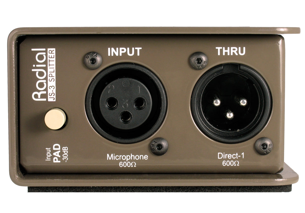 Radial JS3 - Microphone Splitter - product view 3