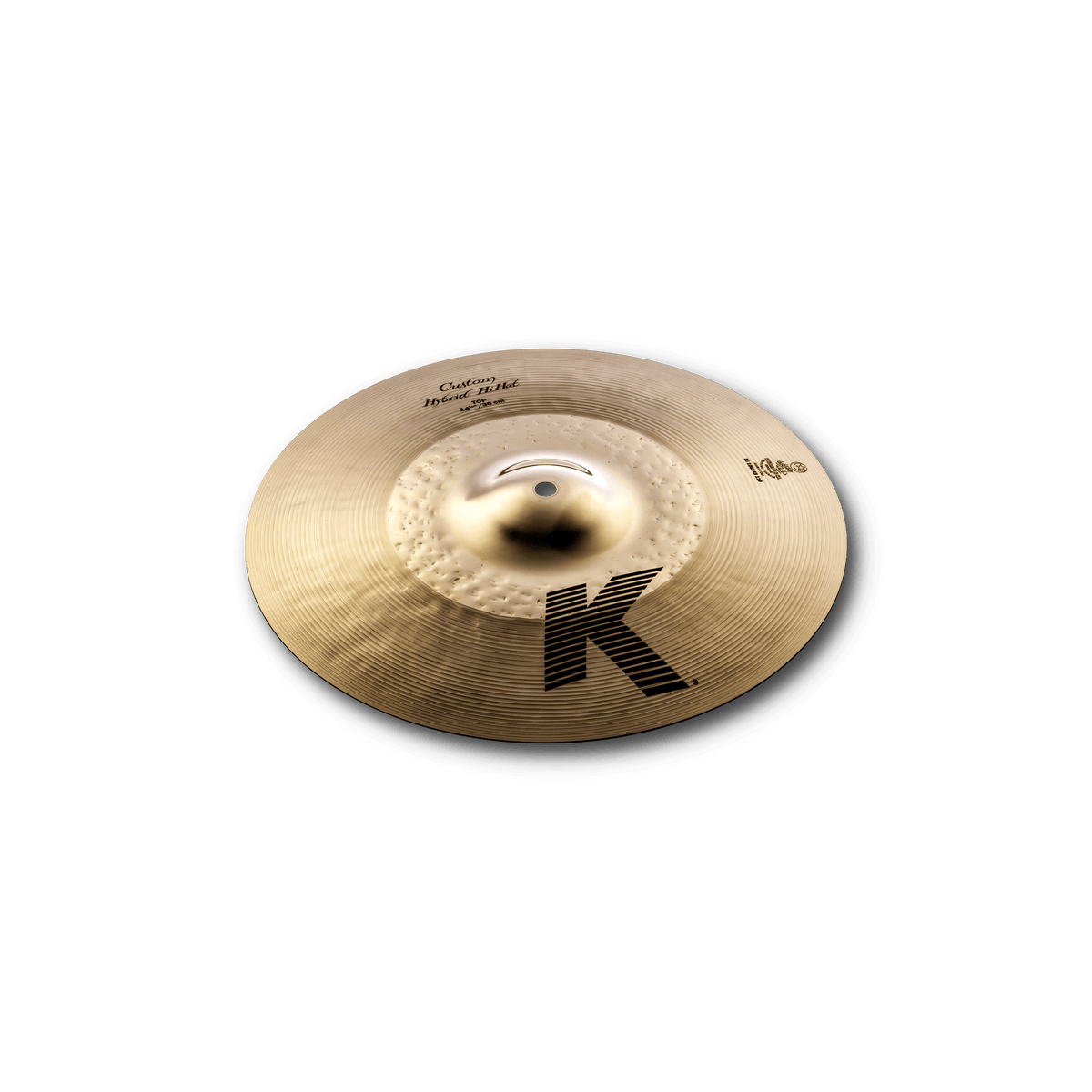 Zildjian 14.25" K Custom Hybrid Hi-Hat – Top