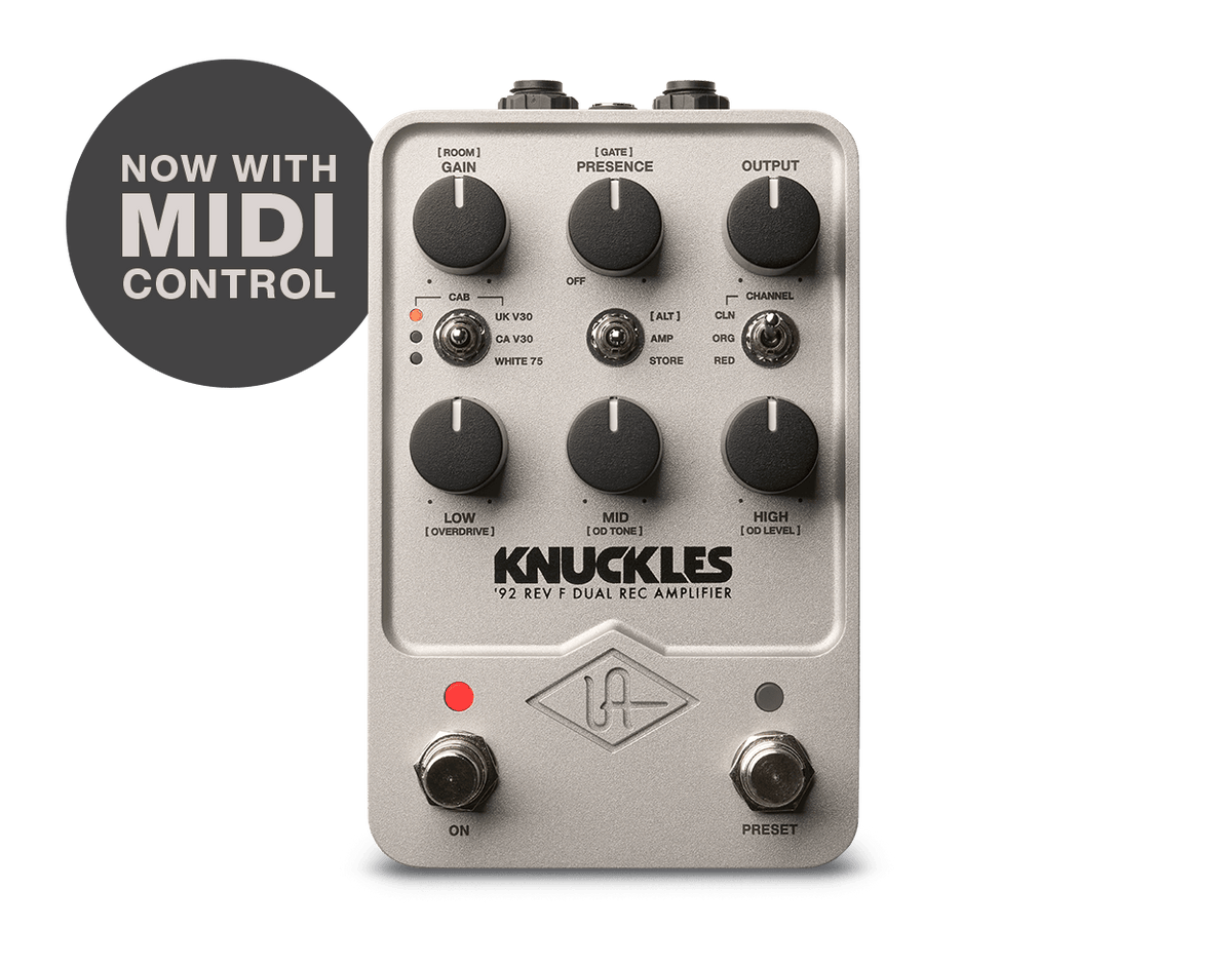 Universal Audio - Knuckles '92 Rev F Dual Rec Amplifier - photo du produit