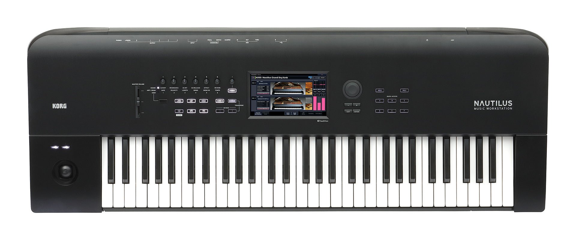 Korg - 61 - Key Digital Performance Workstation - Black - La Boîte Musicale - Synthesizers - Korg - 