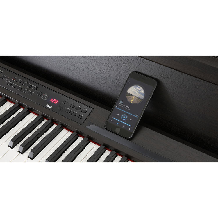 Korg - C1 Air 88 - key Digital Home Piano With Bluetooth - Black - La Boîte Musicale - Electric Pianos - Korg - 