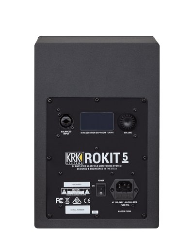 KRK - Rokit RP5 G4 Powered Monitor 5'' (Single) - La Boîte Musicale - Studio Monitors - KRK - 