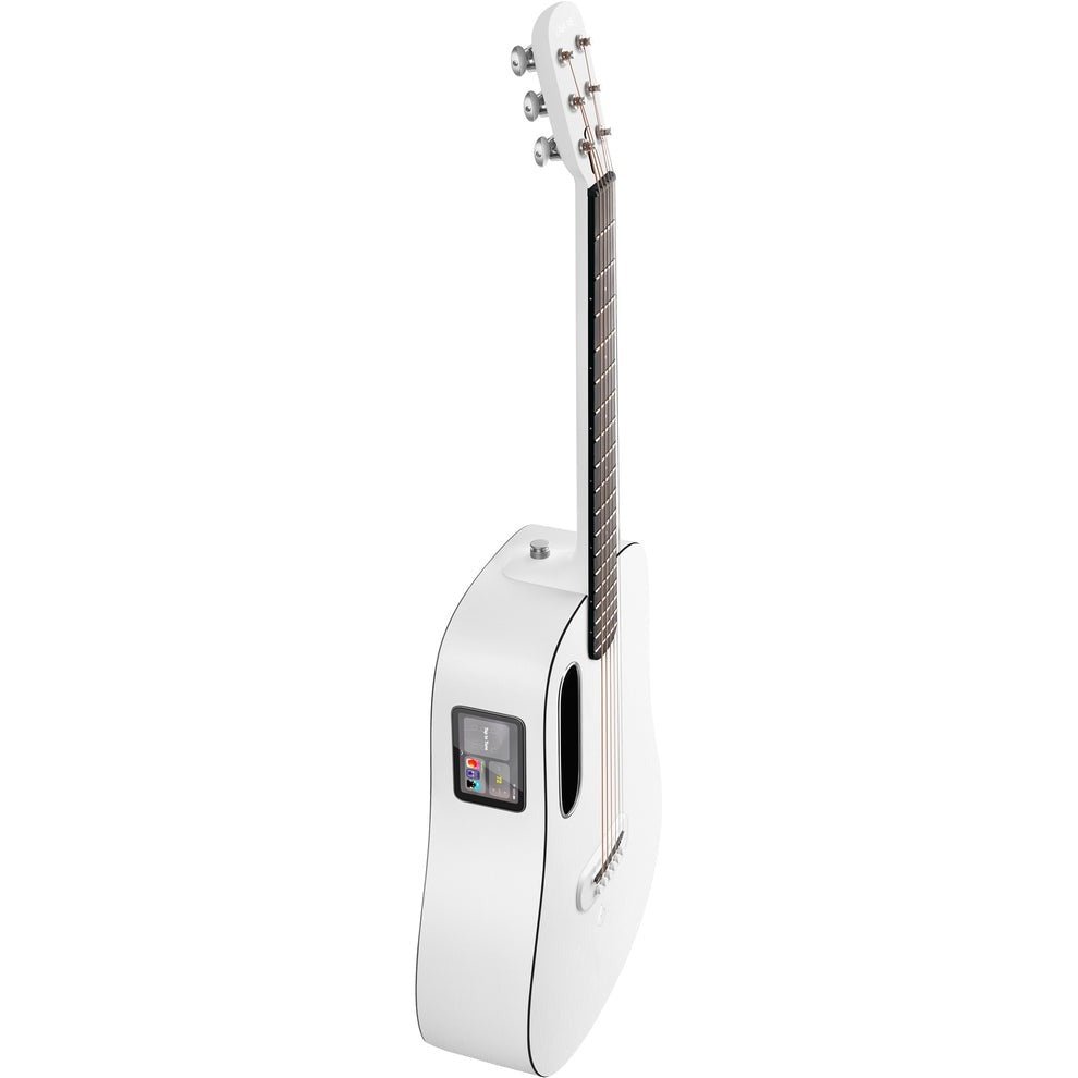 Lava Music - ME Play 36” Acoustic / Electric Guitar With Gig Bag - Frost White - La Boîte Musicale - Acoustic Guitars - La Boîte Musicale - 