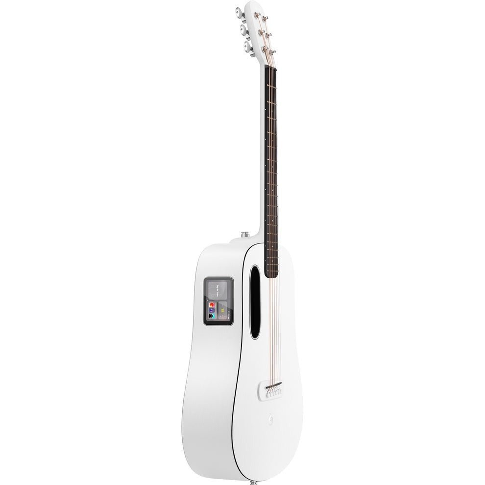 Lava Music - ME Play 36” Acoustic / Electric Guitar With Gig Bag - Frost White - La Boîte Musicale - Acoustic Guitars - La Boîte Musicale - 