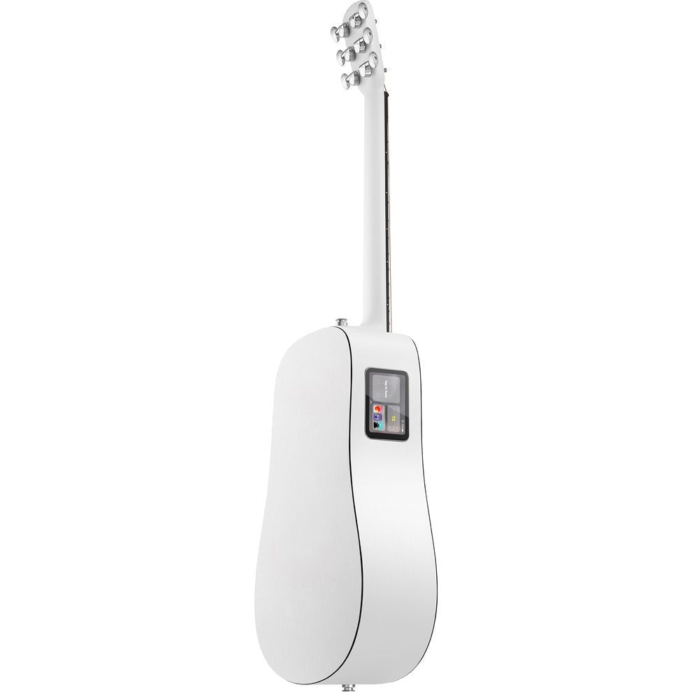 Lava Music - ME Play 36” Acoustic / Electric Guitar With Gig Bag - Frost White - La Boîte Musicale - Acoustic Guitars - La Boîte Musicale - 