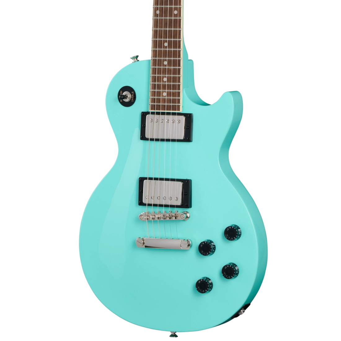 Les Paul Tribute Electric Guitar - Aqua