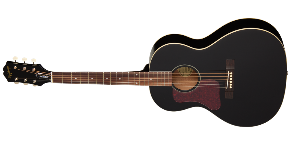 Blues King Studio Acoustic/Electric Guitar with Gigbag - Ebony (Left Handed)