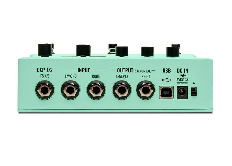 Line 6 HX STOMP Guitar Multi-Effects Floor Processor (Seafoam Green)
