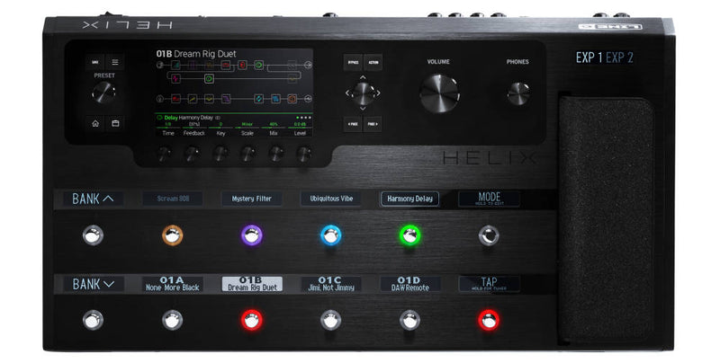 Line 6 HELIX Guitar Multi-Effects Floor Processor