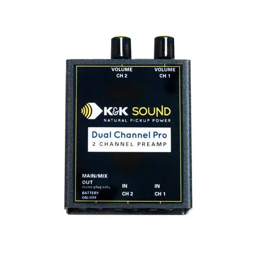 K&K sound - Dual Channel Pro Preamp