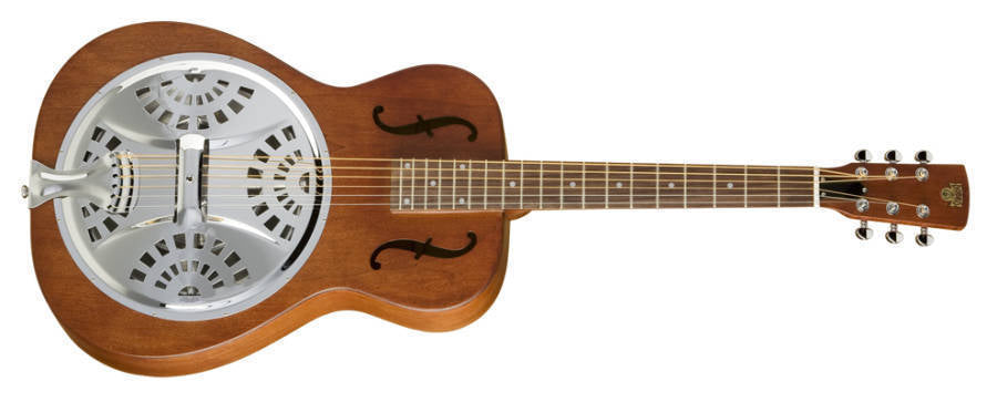 Hound Dog Dobro - Round Neck