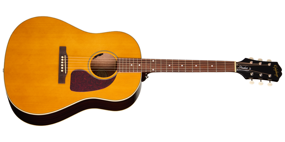 J-45 Studio Acoustic/Electric Guitar with Gigbag - Natural