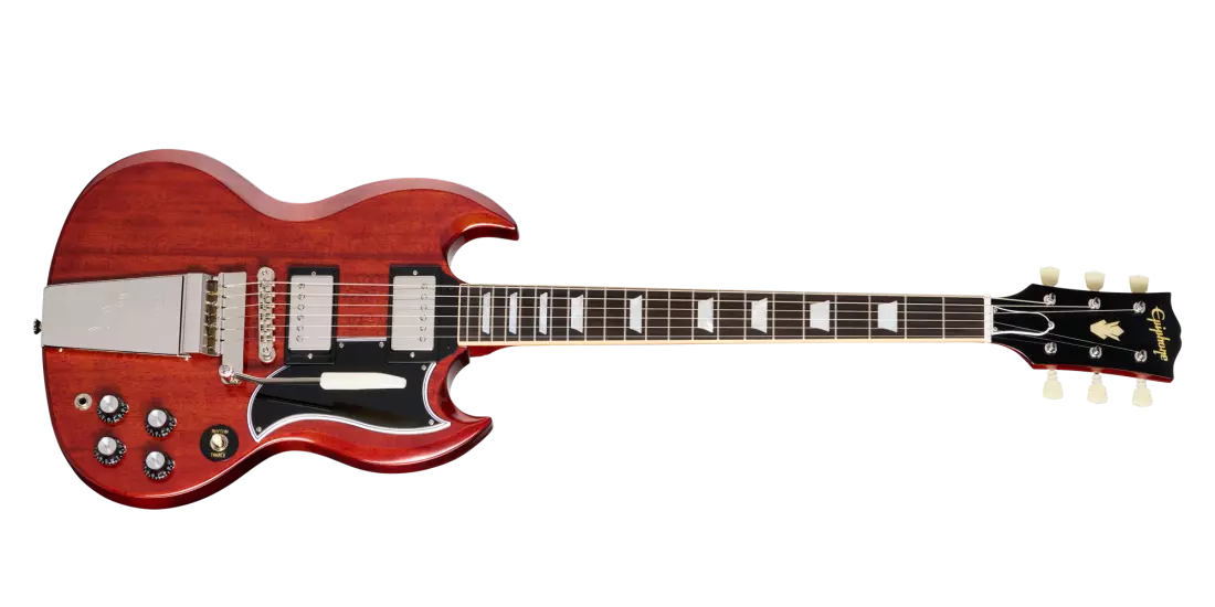 1964 SG Standard Reissue with Maestro Vibrola Electric Guitar - Cherry Red