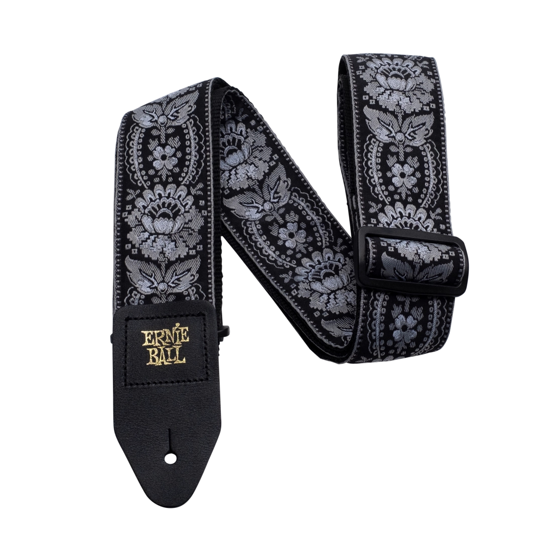Ernie Ball Silver Orleans Jacquard Guitar Strap