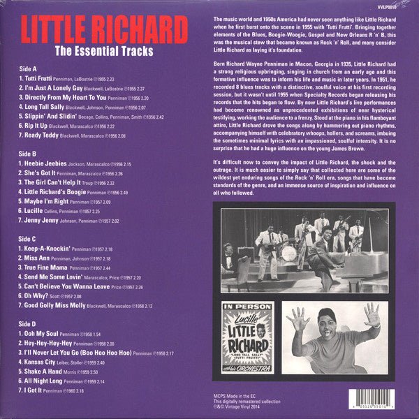 Little Richards - The Essential Tracks - 2XLP - La Boîte Musicale - Vinyl Records - Vinyl Records - 