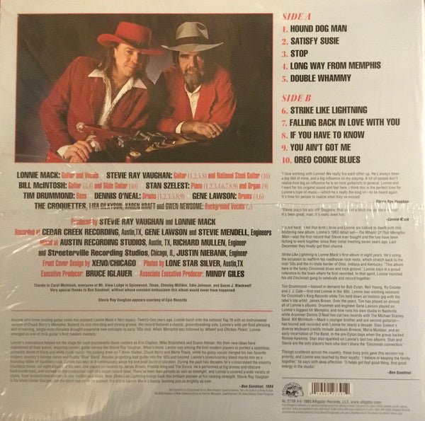 Lonnie Mack - Strike - LP - La Boîte Musicale - Vinyl Records - Vinyl Records - 