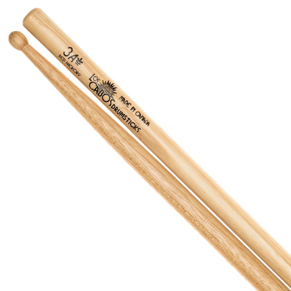 Los Cabos - 3A Red Hickory Drumsticks - La Boîte Musicale - Drum Sticks - Los Cabos - 