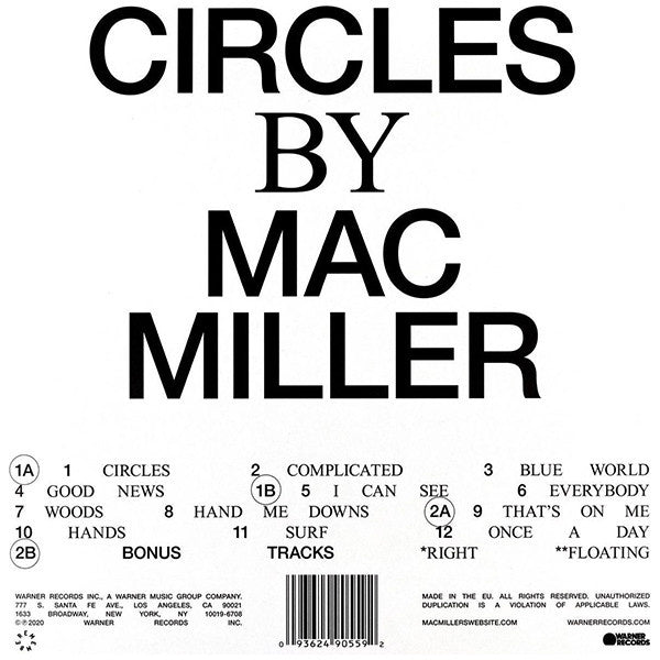 Mac Miller - Circles - La Boîte Musicale - Vinyl Records - Vinyl Records - 