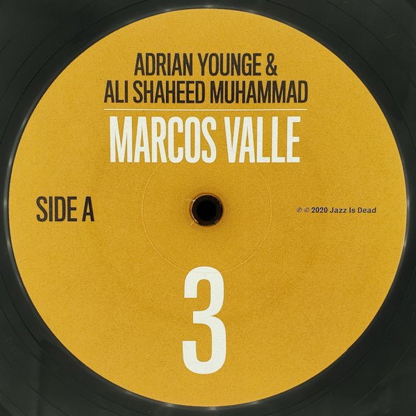 Marcos Valle / Adrian Younge & Ali Shaheed Muhammad – Jazz Is Dead 3 LP - La Boîte Musicale - Vinyl Records - Vinyl Records - 