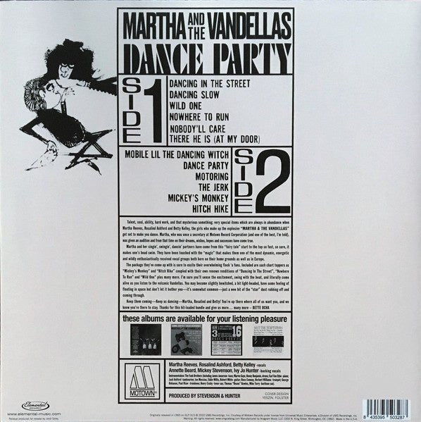 Martha And The Vandellas - Dance Party - LP - La Boîte Musicale - Vinyl Records - Vinyl Records - 