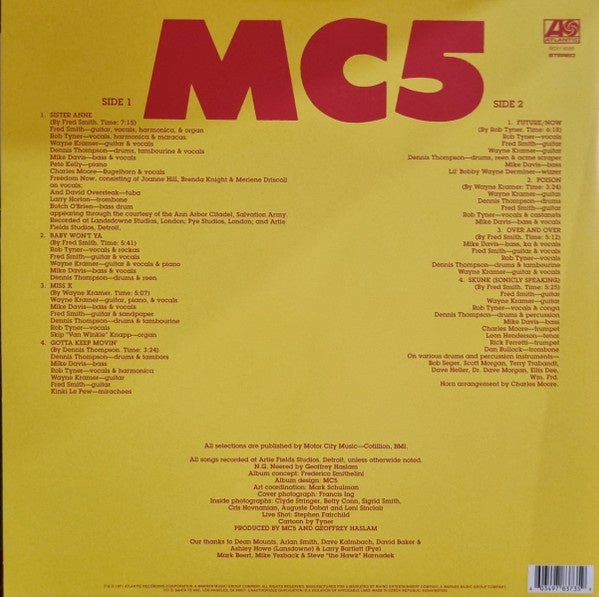 MC5 - High Time - La Boîte Musicale - Vinyl Records - Vinyl Records - 