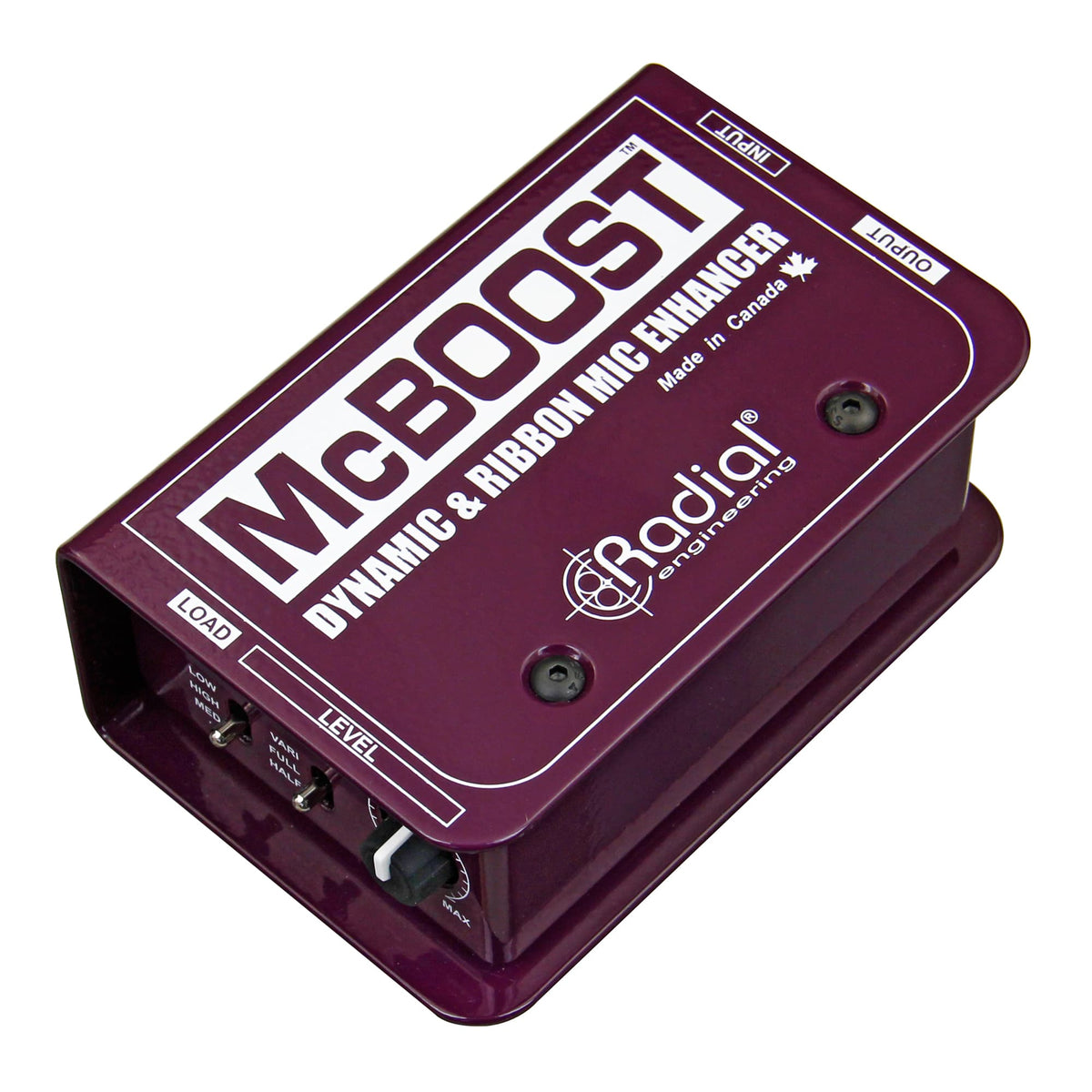 Radial McBoost - Mic Signal Booster - product view 2