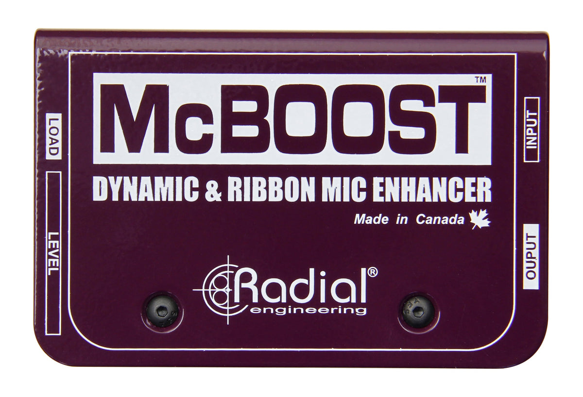 Radial McBoost - Mic Signal Booster - product view 1