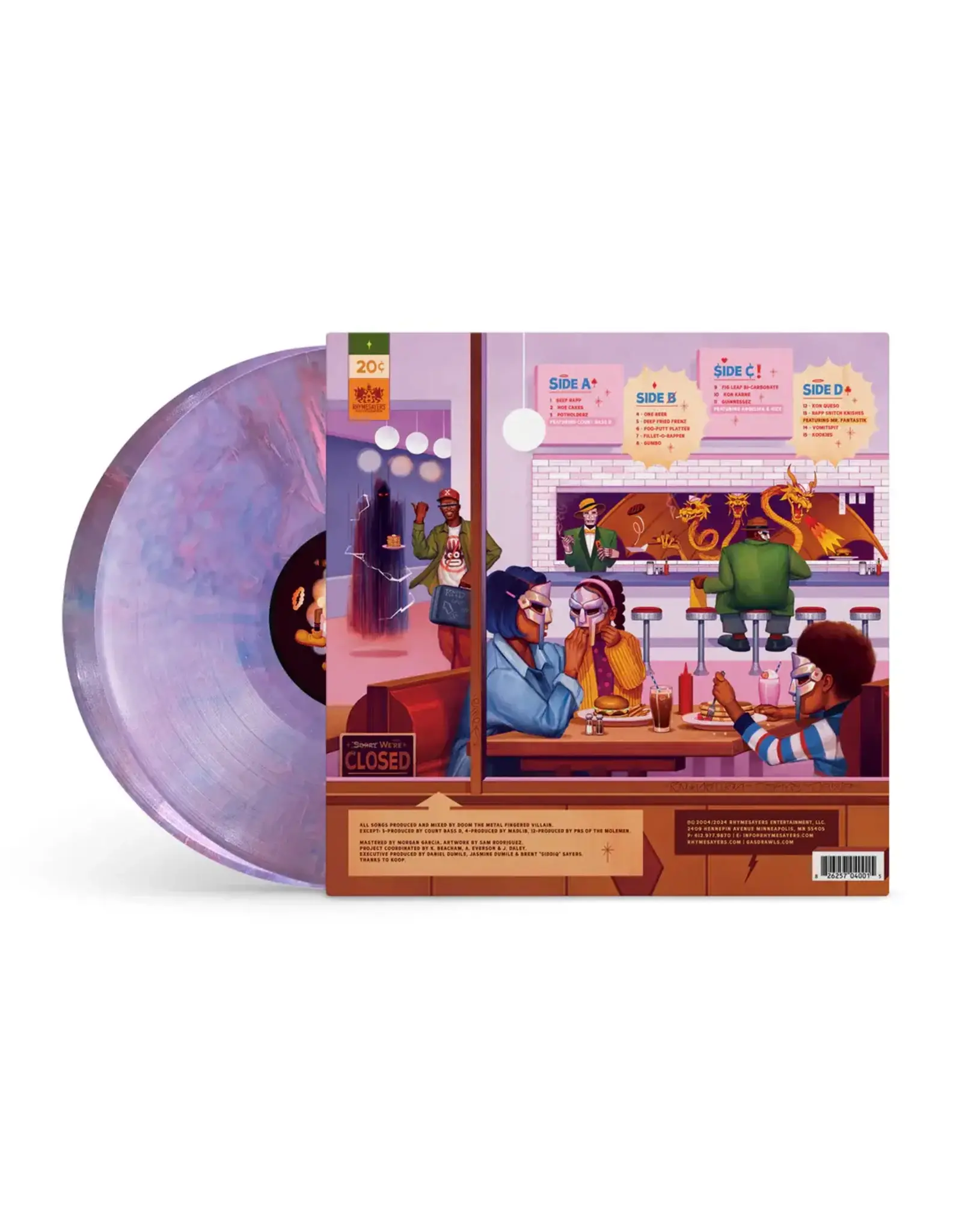 MF Doom - MM..FOOD (20th anniversary edition) (2LP-sweet tart coloured)