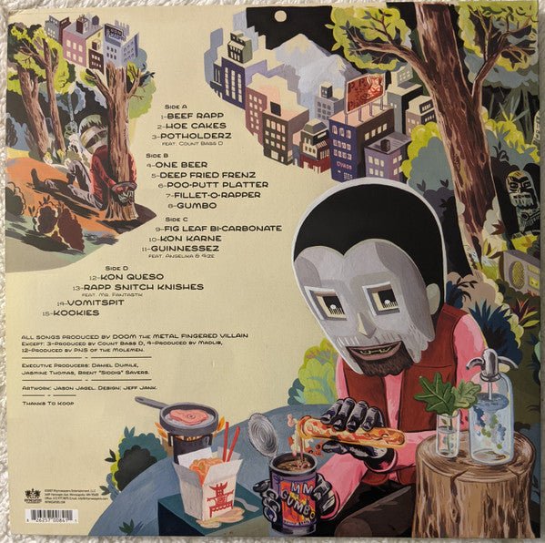 MF Doom - MM..Food (2LP - green & pink vinyl) - La Boîte Musicale - Vinyl Records - La Boîte Musicale - 