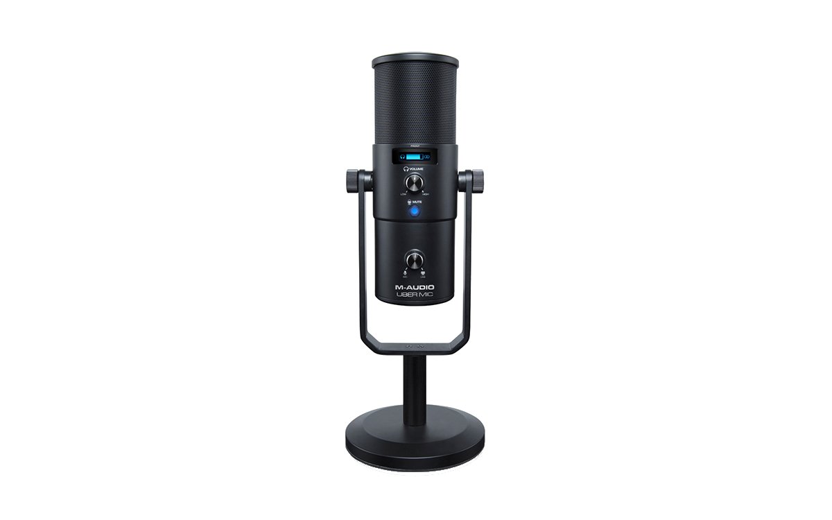 Microphone USB M - Audio UBER MIC avec sortie casque - La Boîte Musicale - m - audio - 